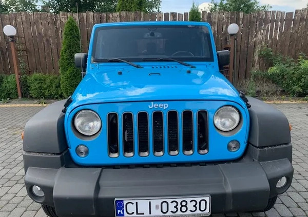 Jeep Wrangler cena 139900 przebieg: 101000, rok produkcji 2018 z Lipno małe 211